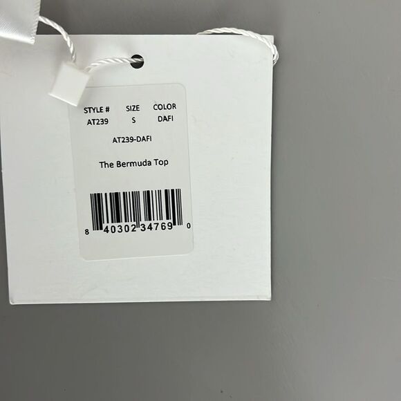 NWT Andie X Mindy The Bermuda Top in Daffodil Size S - Picture 9 of 11